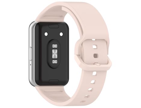 Opaska Silikon Pudrowy Róż do Samsung Galaxy Fit3 Fit 3 - 2